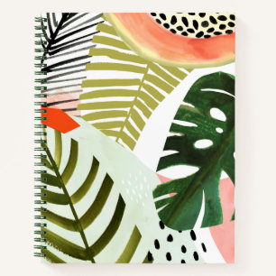Carnet Jungle battre la végétation tropicale