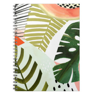Carnet Jungle Beat Tropical Green