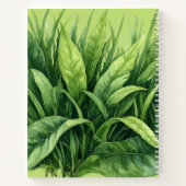 Carnet Jungle leafs Spiral Sketchbook Notebook (Dos)