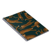 Carnet Jungle léopard : Vintage Poster de animal. (Côté Droit)