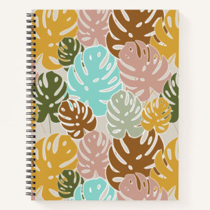 Carnet jungle monstère colorée