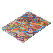 Carnet "Jungle Stripes I" Art Abstrait (Côté gauche)