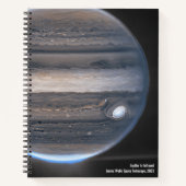 Carnet Jupiter en infrarouge, télescope spatial James Web (Devant)