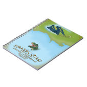 Carnet Jurassic Coast England South Coast Travel poster (Côté gauche)