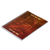 Carnet Jurassic fossile (Côté gauche)