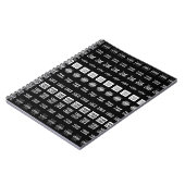 Carnet Jusqu'à 12 Logos différents ou images téléchargées (Côté gauche)