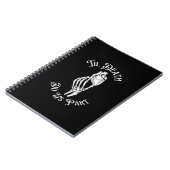 Carnet Jusqu'à la mort Faisons-nous partie de squelette m (Côté gauche)