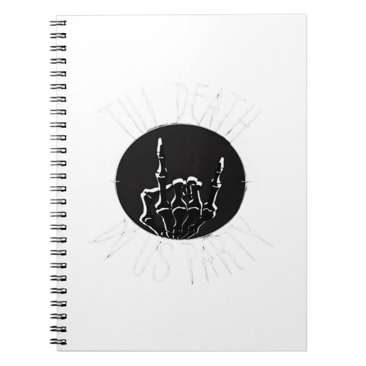 Carnet Jusqu'à la mort Fêtons-nous classique (Devant)