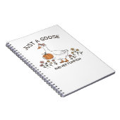 Carnet Just a Goose and Her Citrouille Classic T-shirt (Côté Droit)