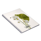 Carnet "Just Breathe" a Simple Minimalist Daisy Notebook (Côté Droit)