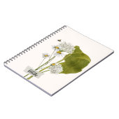 Carnet "Just Breathe" a Simple Minimalist Daisy Notebook (Côté gauche)