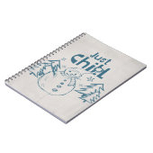 Carnet Just Chill Noël ludique (Côté gauche)