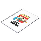 Carnet Just Jammin Cute Rocker Jam Blague (Côté gauche)