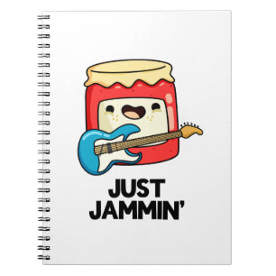 Carnet Just Jammin Cute Rocker Jam Pun