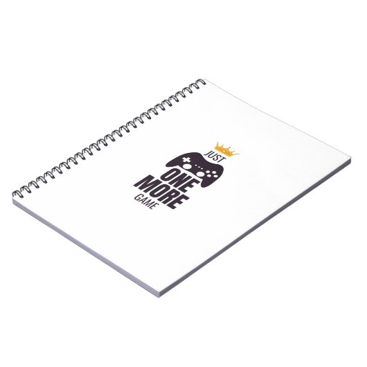 Carnet Just one more game (Côté gauche)