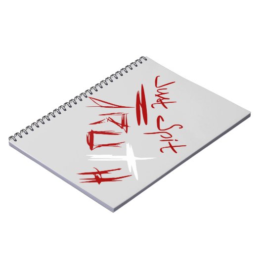 Carnet Just Spit Truth (Côté gauche)