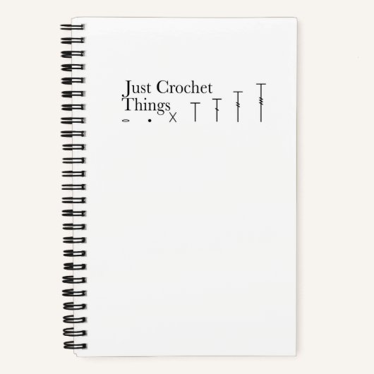 Carnet Juste Crochet (Recto)
