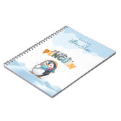 Carnet Juste en train de se détendre comme un Pingouin, P (Côté gauche)