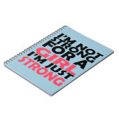 Carnet Juste fort (Côté gauche)