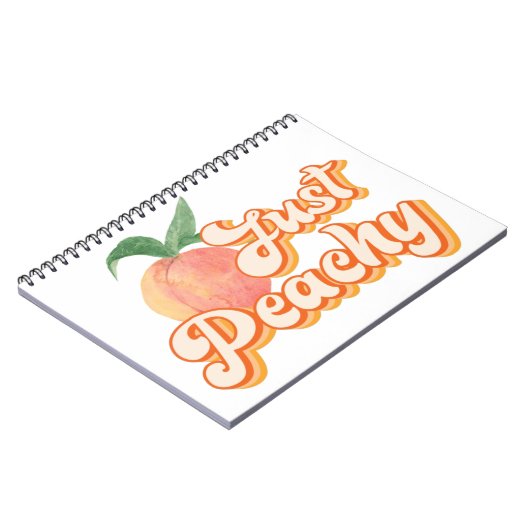 Carnet Juste Peachy (Côté gauche)