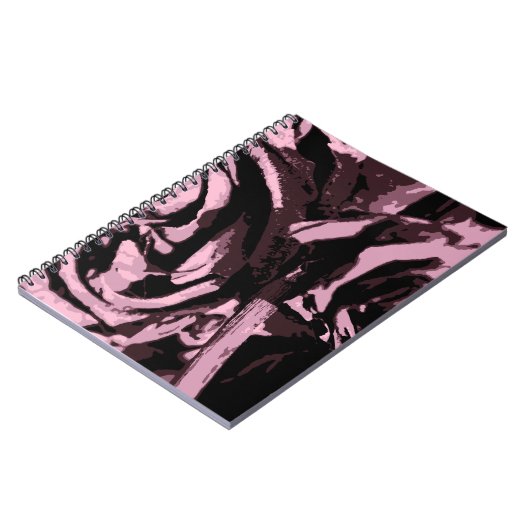 Carnet Juste quelques Roses (Côté gauche)