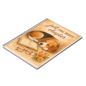 Carnet Juste un chapitre de plus (Côté gauche)