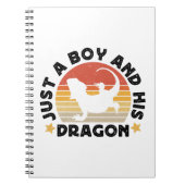 Carnet Juste Un Garçon Et Sa Citation D'Amant Du Reptile  (Devant)