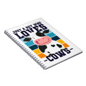 Carnet Juste Un Garçon Qui Aime Les Vaches (Côté Droit)