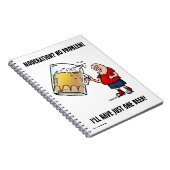 Carnet Juste un grand buveur de bière (Côté Droit)