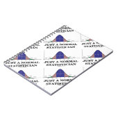 Carnet Juste Un Statisticien Normal (Humour De Courbe Bel (Côté gauche)