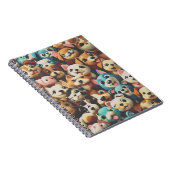 Carnet Juste un tas de chiots heureux (Côté Droit)