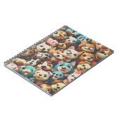 Carnet Juste un tas de chiots heureux (Côté gauche)