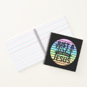 Carnet Juste une fille qui aime Jésus (Intérieur)