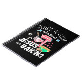 Carnet Juste Une Fille Qui Aime Jésus Et La Cuisson - Drô (Côté gauche)