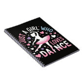 Carnet Juste une fille qui aime la danse (Côté Droit)