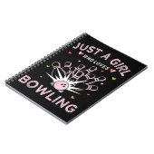 Carnet Juste Une Fille Qui Aime Le Bowling (Côté gauche)