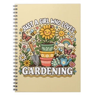 Carnet Juste Une Fille Qui Aime Le Jardinage Pour Les Mam