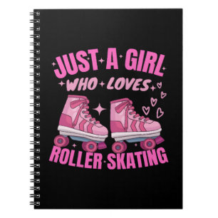 Carnet Juste Une Fille Qui Aime Le Patin À Roulettes