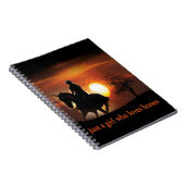 Carnet juste une fille qui aime les chevaux (Côté Droit)