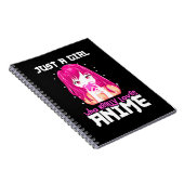 Carnet Juste Une Fille Qui Aime Vraiment Anime (Côté Droit)