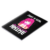 Carnet Juste Une Fille Qui Aime Vraiment Anime (Côté gauche)