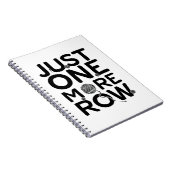 Carnet Juste Une Ligne De Plus | Tricot Knitter Cadeau (Côté Droit)