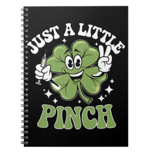 Carnet Juste une petite pincée Infirmière St Patrick's Da
