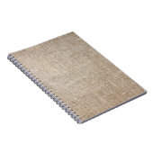 Carnet Jute Textile (Côté Droit)