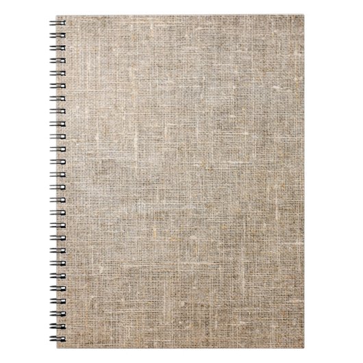 Carnet Jute Textile (Devant)