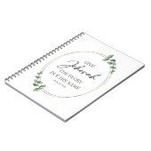 Carnet JW 2025 Année Mug texte avec Eucalyptus (Côté gauche)