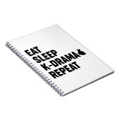 Carnet K-Drama | Corée Corée Idée cadeau K-Pop (Côté Droit)