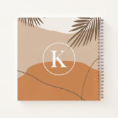 Carnet K - Lettre monographie initiale K Conception abstr (Dos)