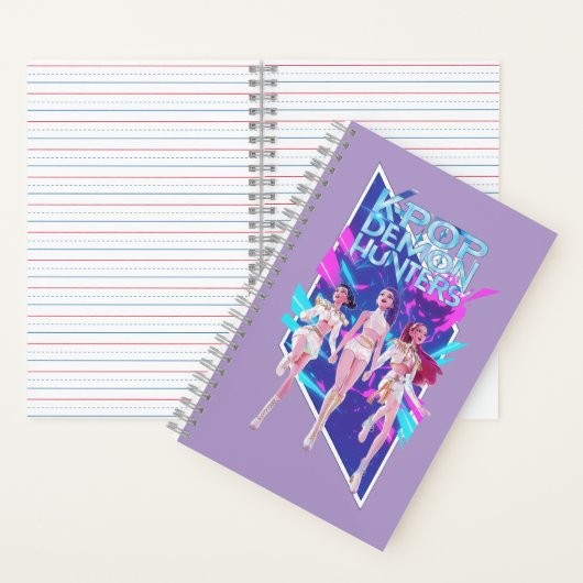 Carnet K-Pop Anime Idol Group Spiral Notebook (À l'intérieur)
