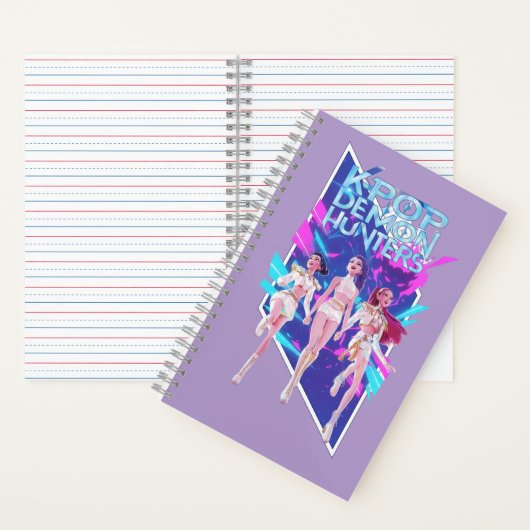 Carnet K-Pop Anime Idol Group Spiral Notebook (À l'intérieur)